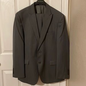 Egara Suit, Slim Fit, dark gray